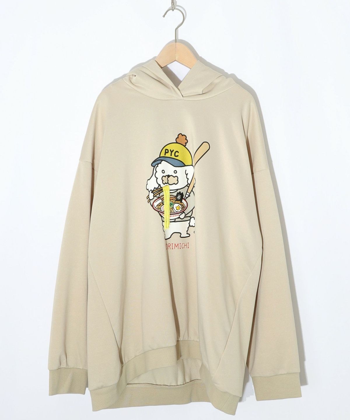 YORIMISHIフーデッドプルオーバー-15