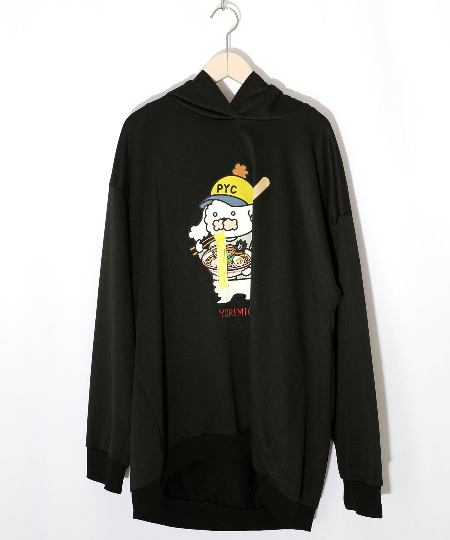 YORIMISHIフーデッドプルオーバー-17