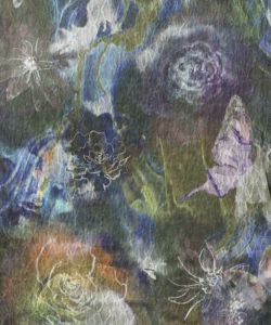 アート花柄チュールロンT-10