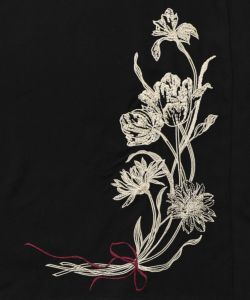 レース×チェック柄 異素材切替パンツ-23