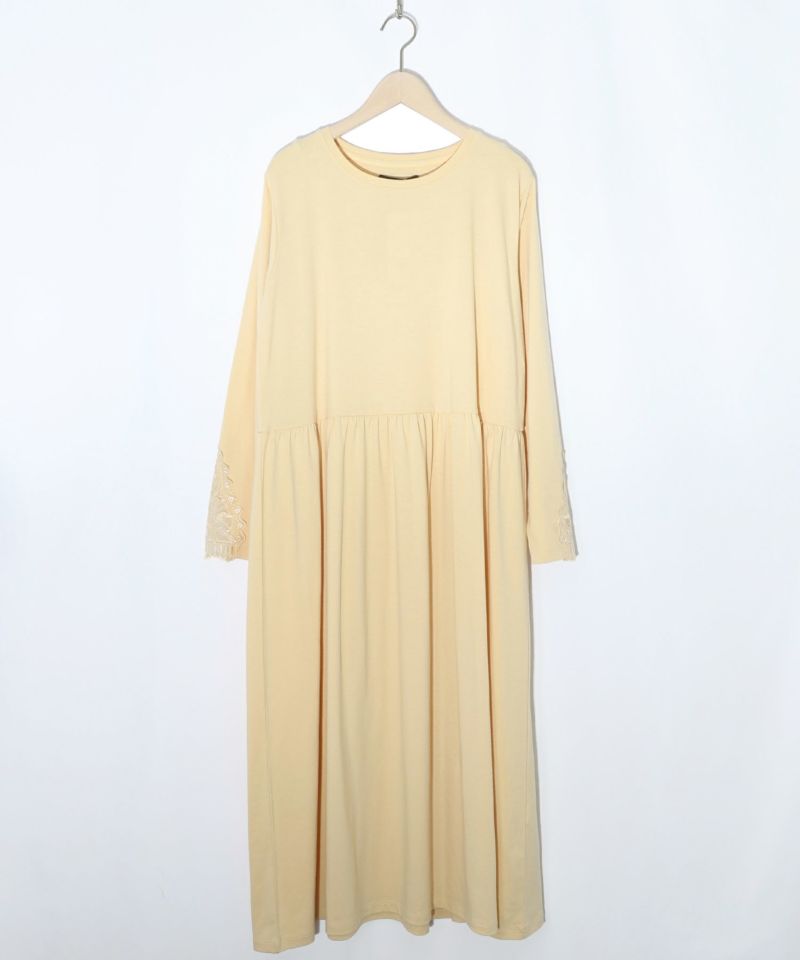 バイオリンとピアノレース切替ワンピース-10