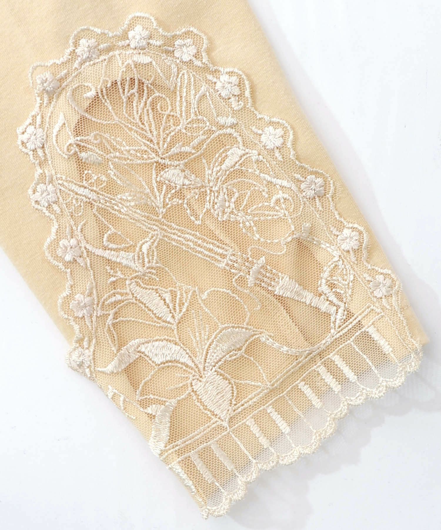 バイオリンとピアノレース切替ワンピース-11