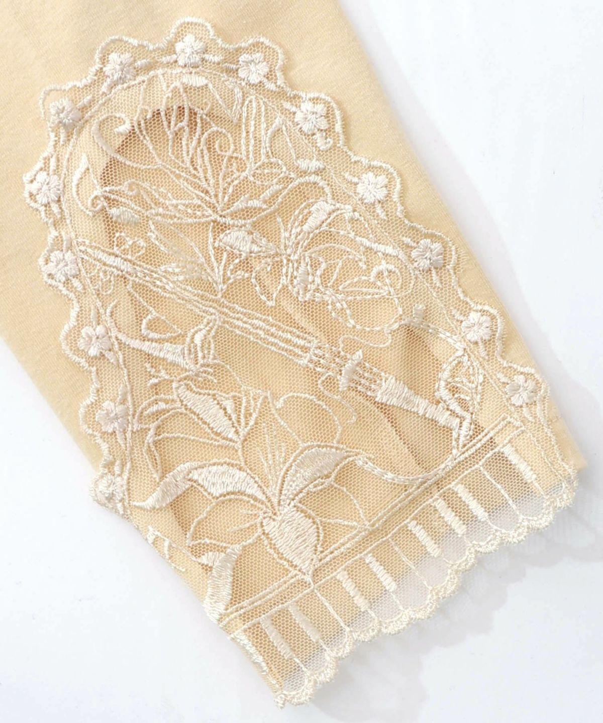 バイオリンとピアノレース切替ワンピース-11