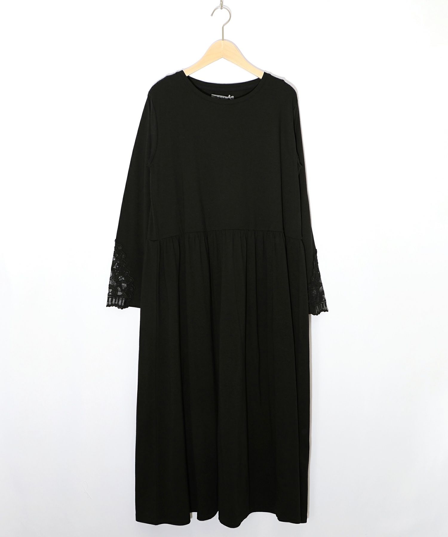 バイオリンとピアノレース切替ワンピース-12