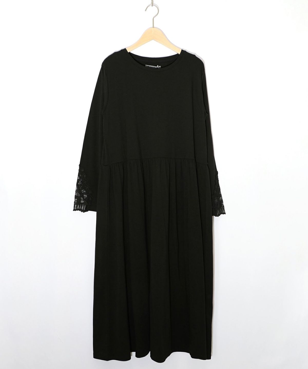 バイオリンとピアノレース切替ワンピース-12