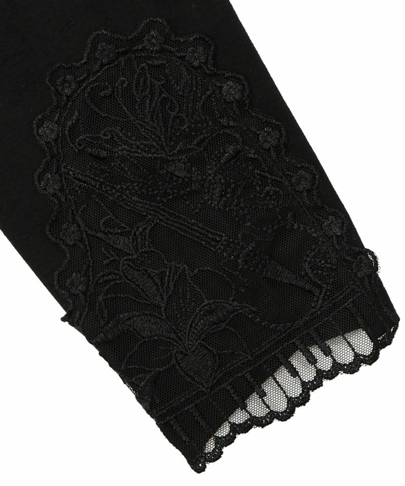 バイオリンとピアノレース切替ワンピース-13