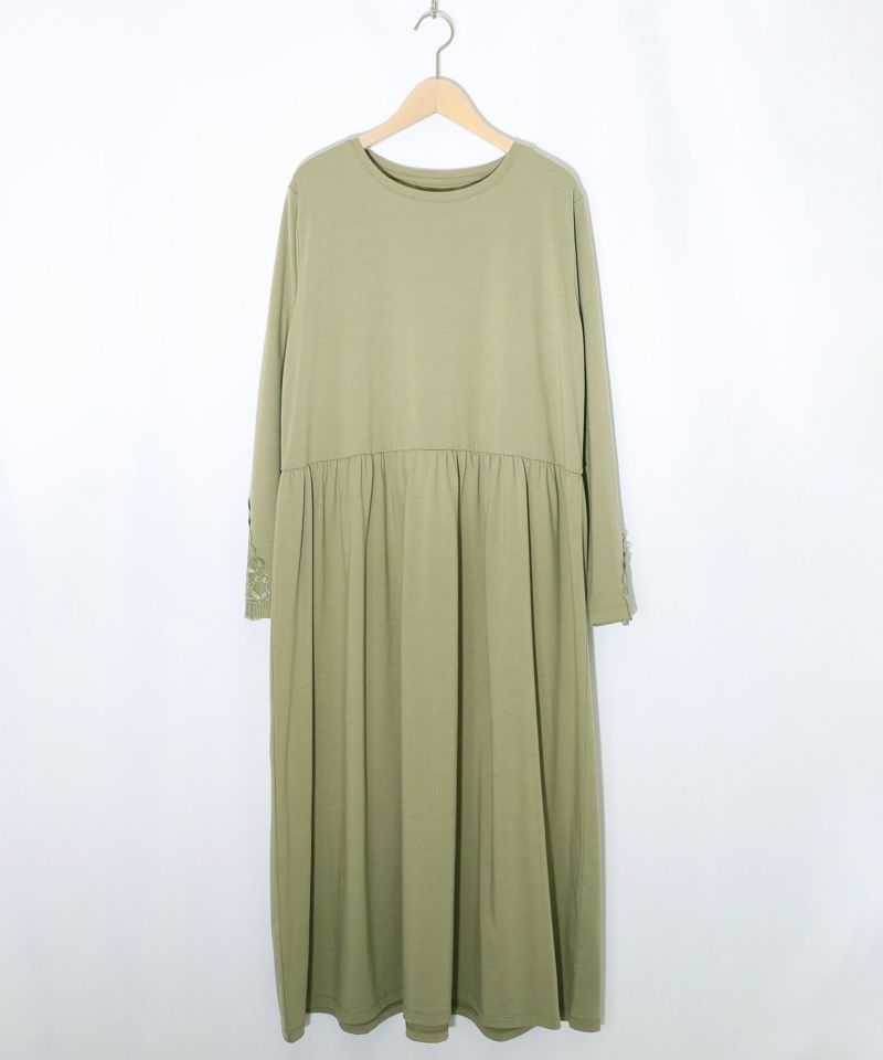 バイオリンとピアノレース切替ワンピース-14