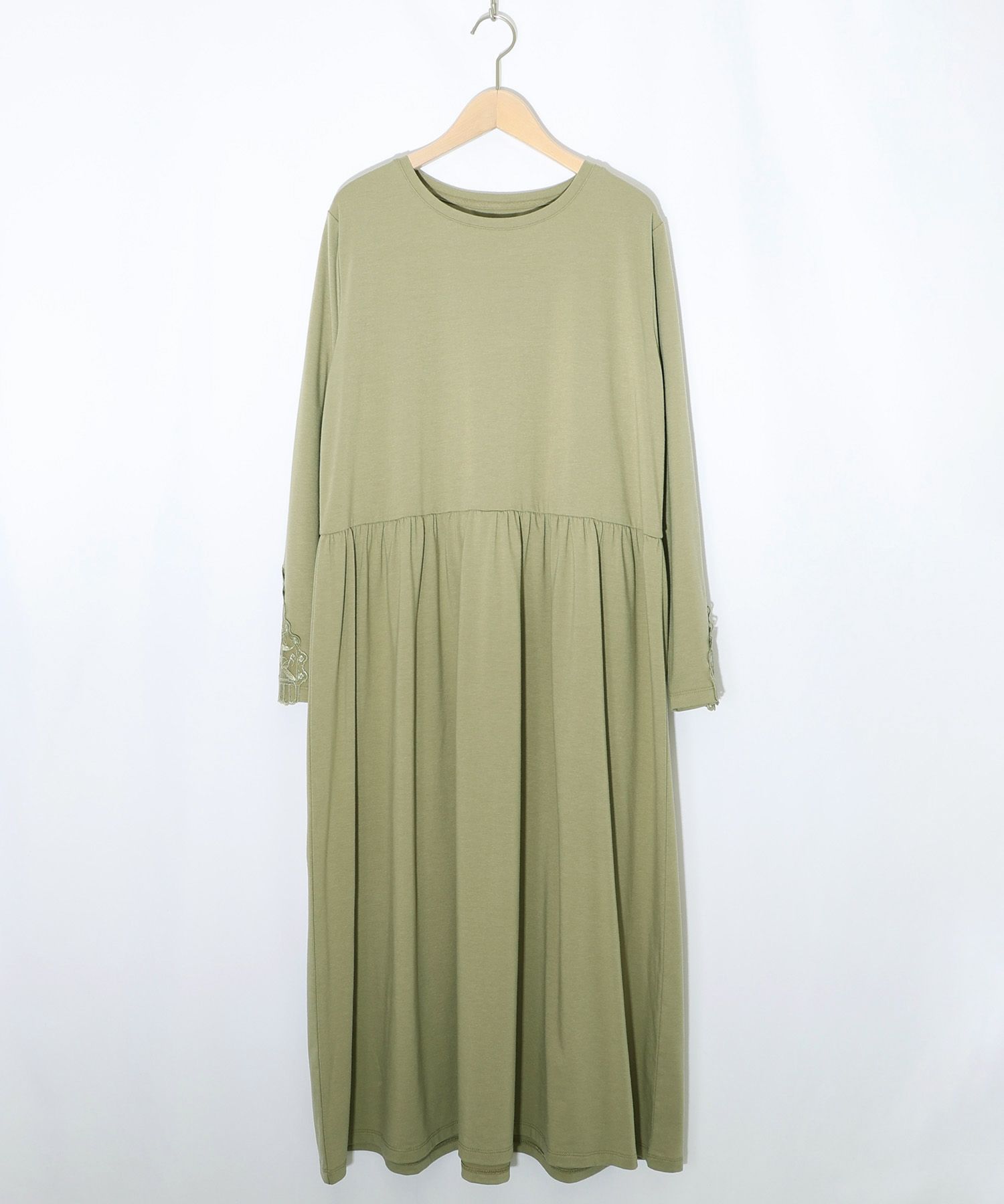 バイオリンとピアノレース切替ワンピース-14