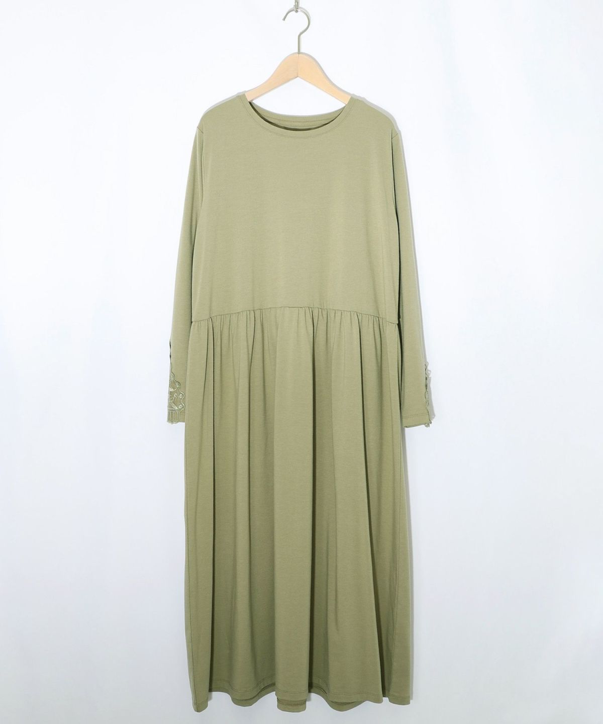 バイオリンとピアノレース切替ワンピース-14