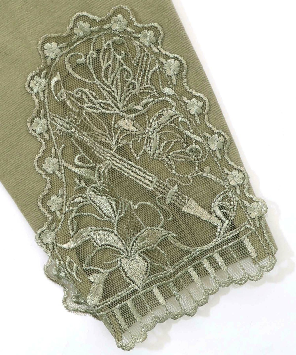 バイオリンとピアノレース切替ワンピース-15