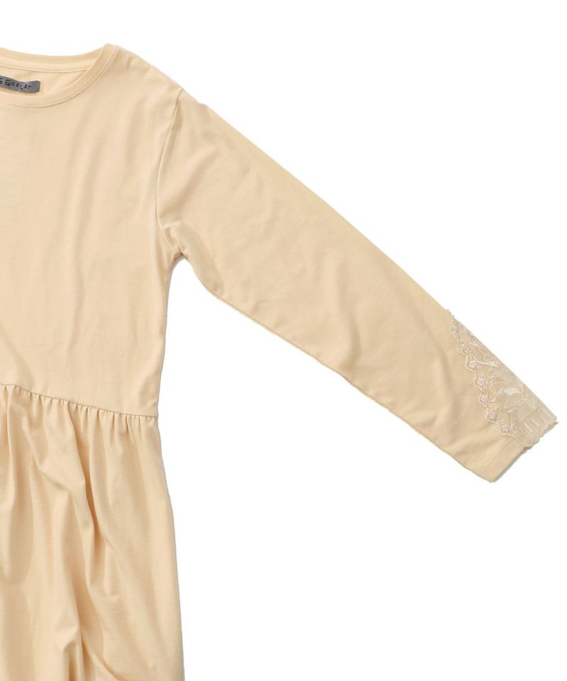 バイオリンとピアノレース切替ワンピース-17