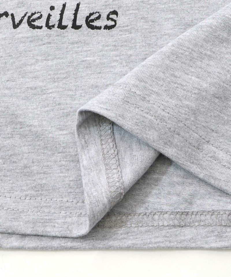 不思議の国のうさぎレイヤード風ロンT-18