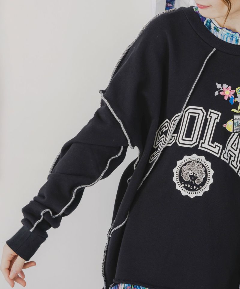 リメイク風メロウステッチプルオーバー-6