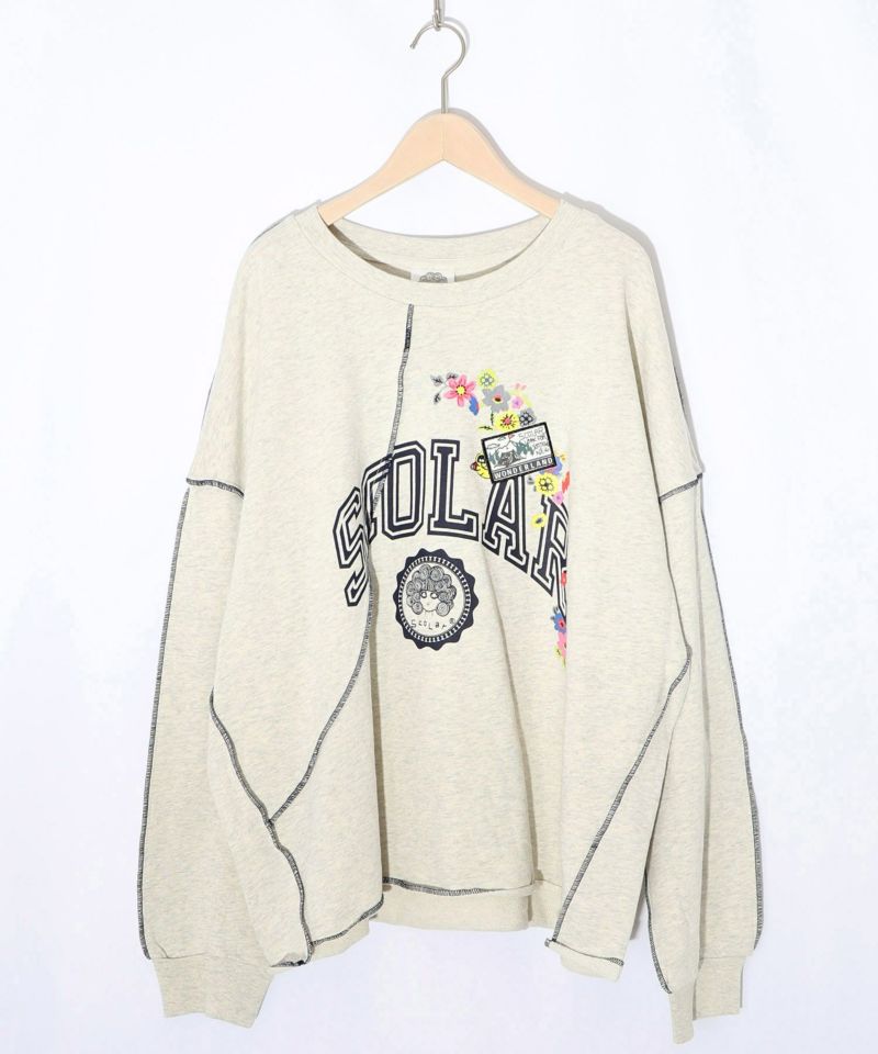 リメイク風メロウステッチプルオーバー-8