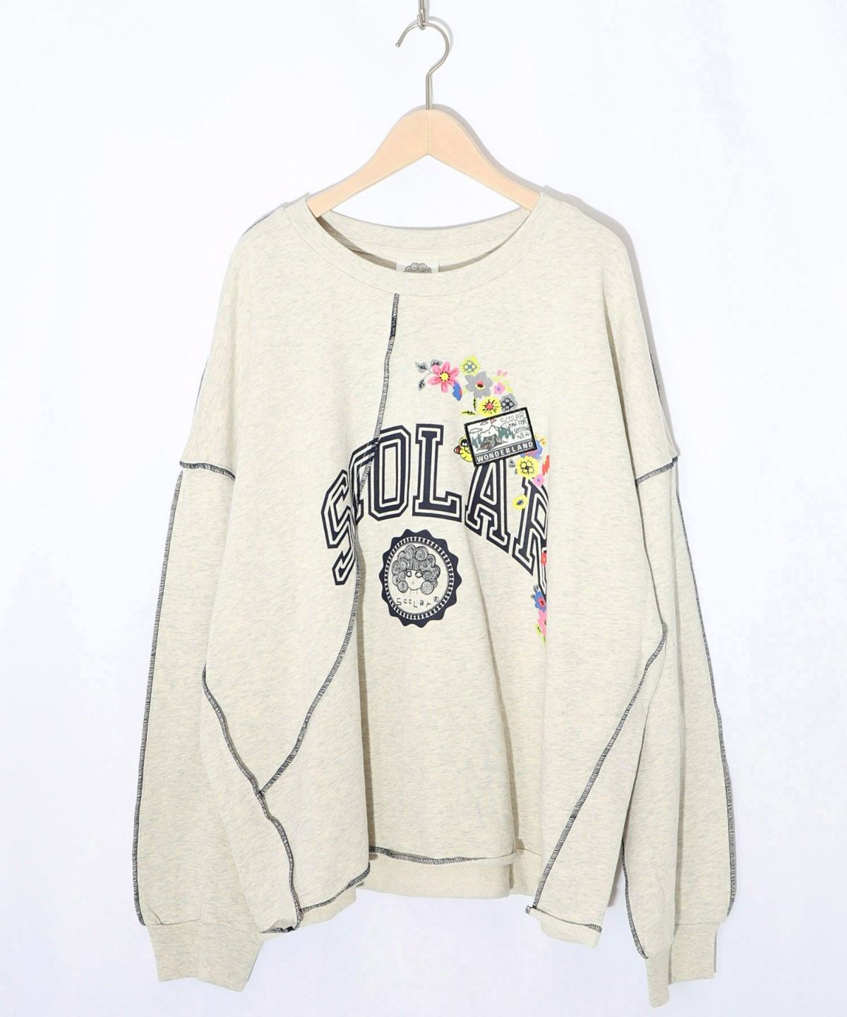 リメイク風メロウステッチプルオーバー-8