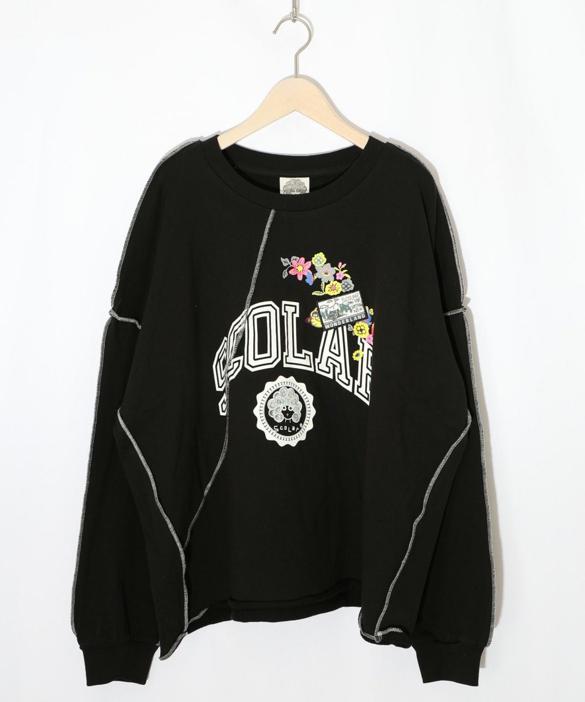 リメイク風メロウステッチプルオーバー-12