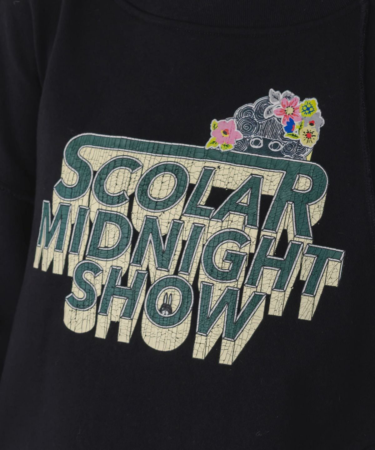 ロゴヴィンテージ加工 裏毛プルオーバー-6