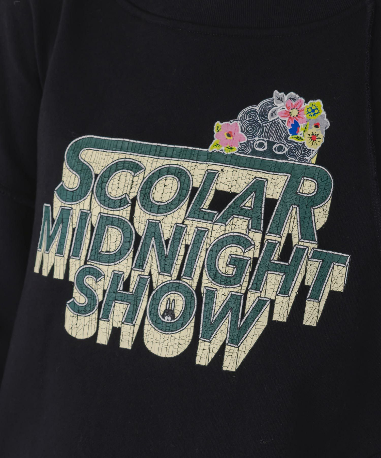 ロゴヴィンテージ加工 裏毛プルオーバー-6