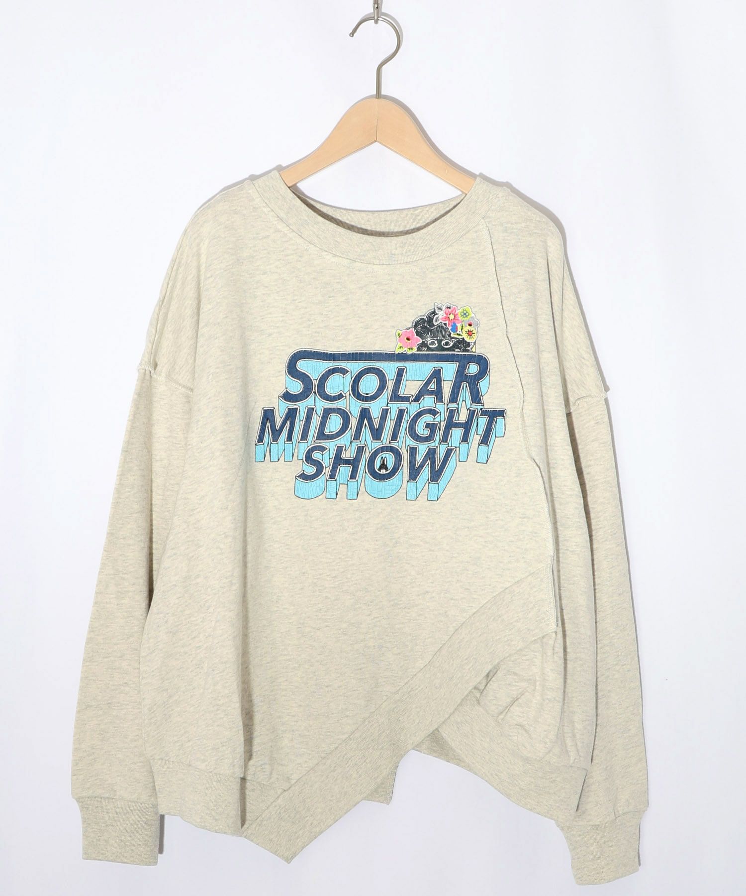 ロゴヴィンテージ加工 裏毛プルオーバー-7