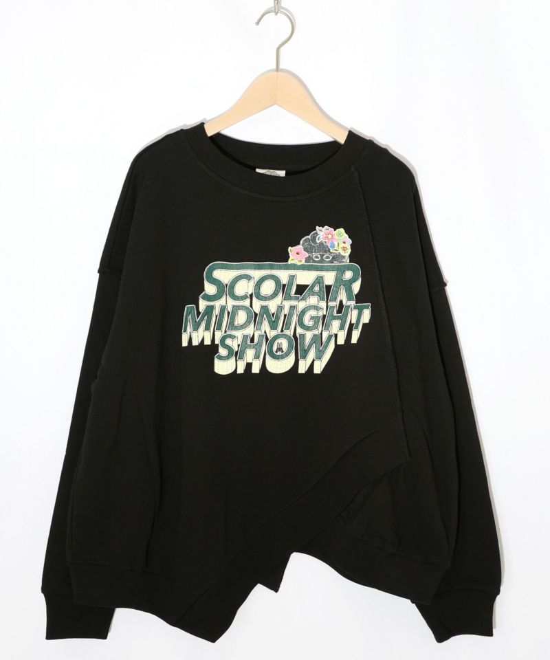 ロゴヴィンテージ加工 裏毛プルオーバー-11