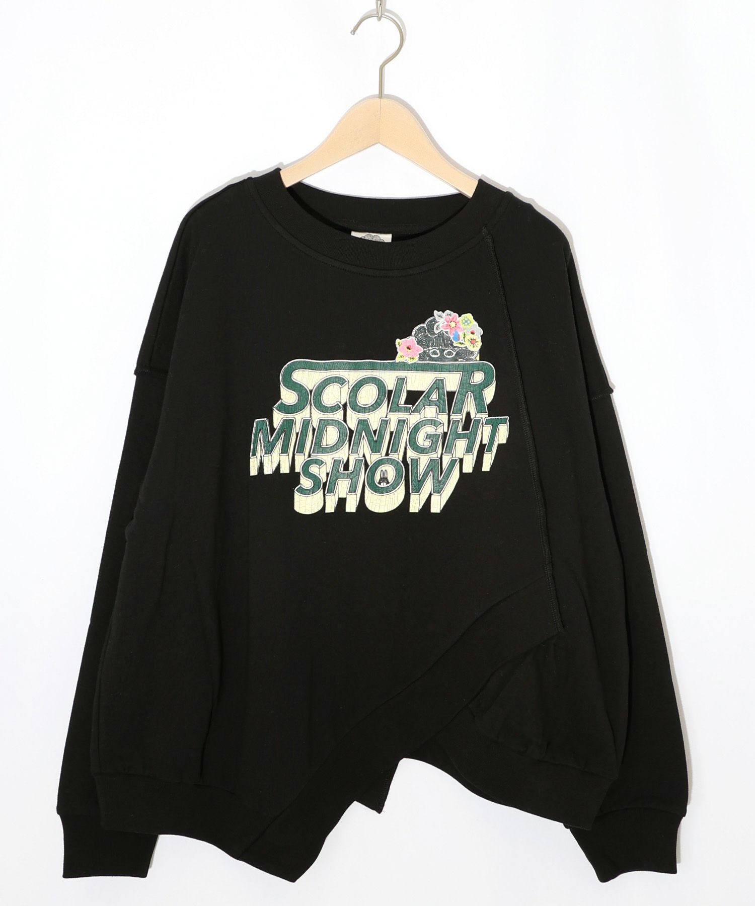 ロゴヴィンテージ加工 裏毛プルオーバー-11