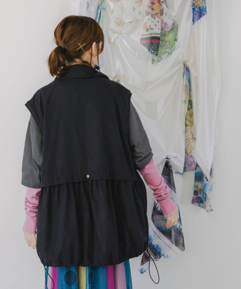 メルヘンキノコ刺繍 2WAYブルゾン-13