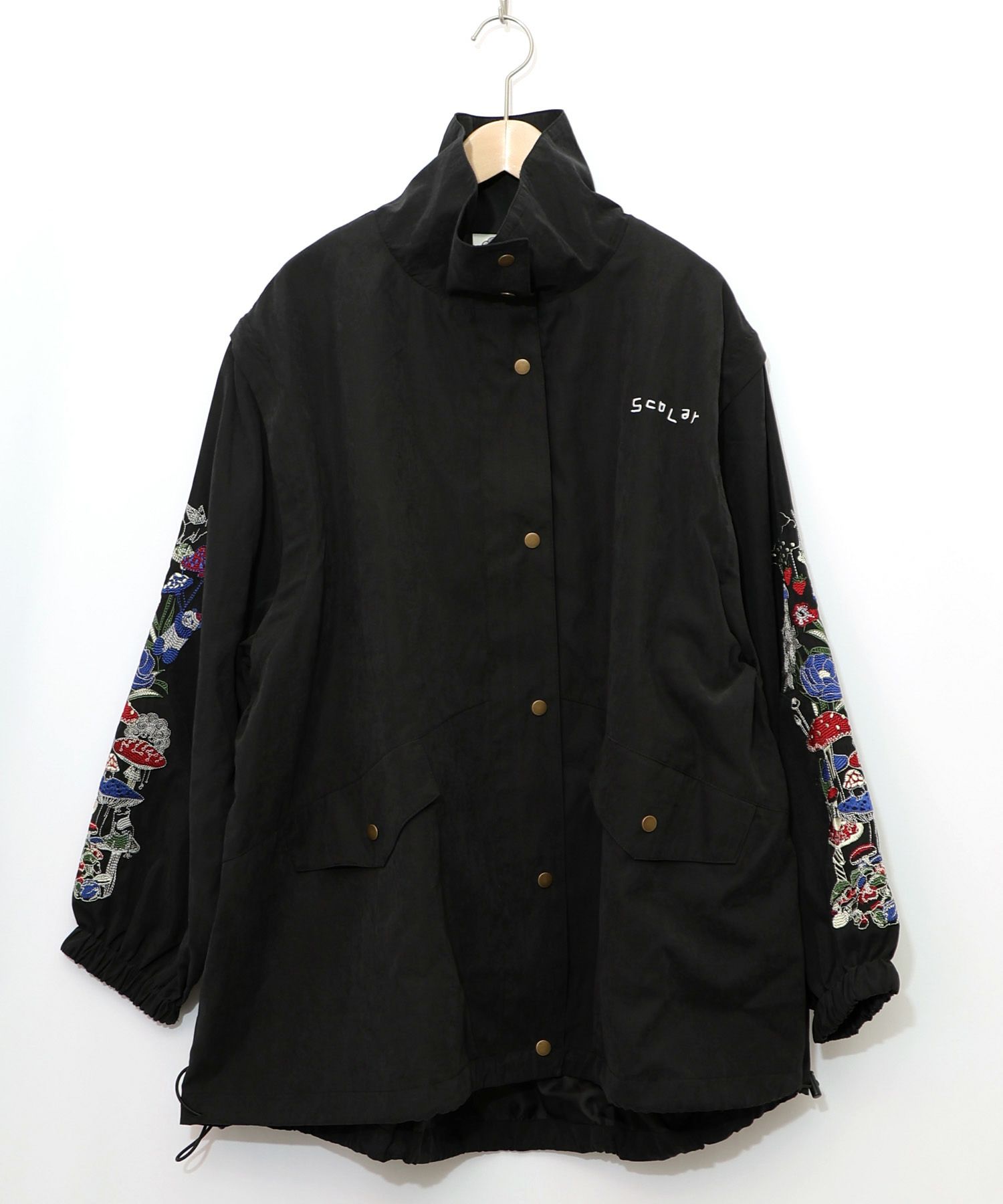 メルヘンキノコ刺繍 2WAYブルゾン-15