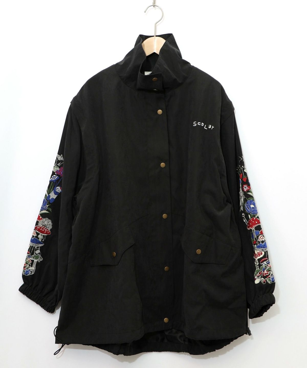 メルヘンキノコ刺繍 2WAYブルゾン-15