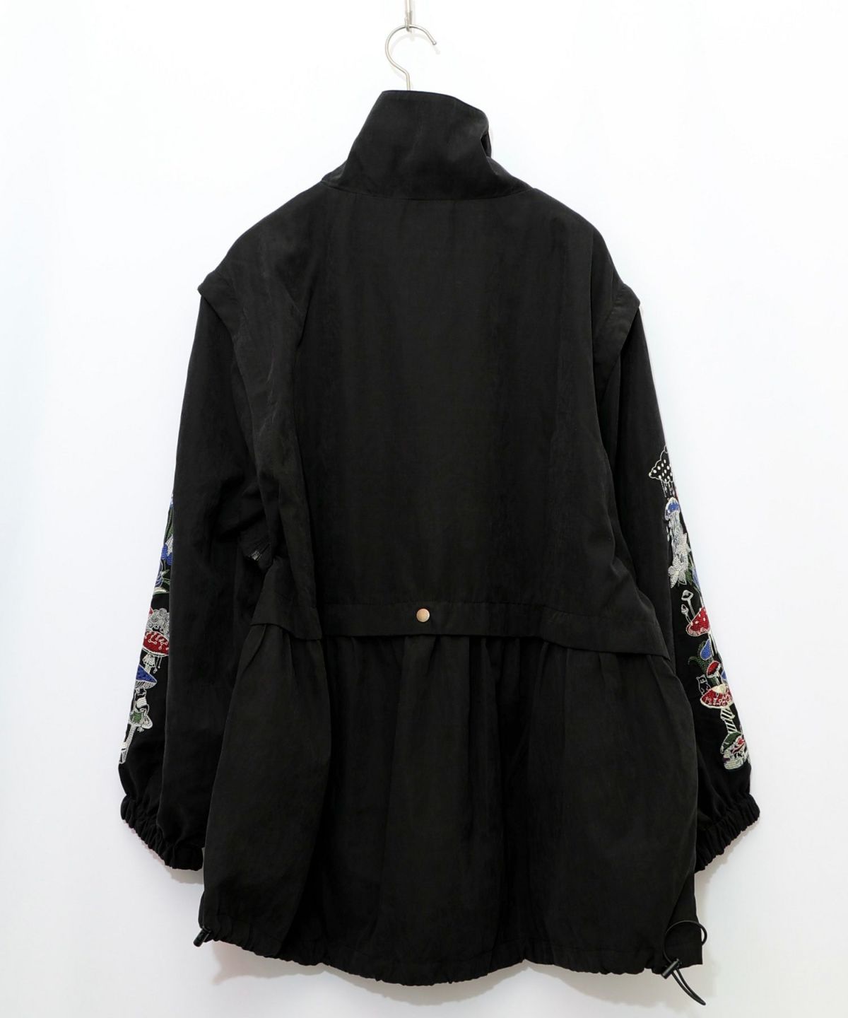 メルヘンキノコ刺繍 2WAYブルゾン-16