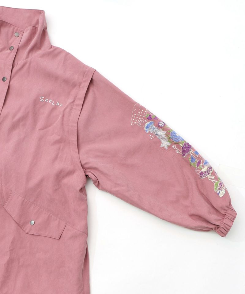 メルヘンキノコ刺繍 2WAYブルゾン-24