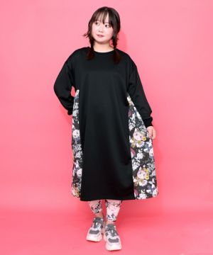 スカラー星座刺繍　チュールワンピース　ブルー　未使用 スカラー星座刺繍 チュールワンピース ブルー 未使用