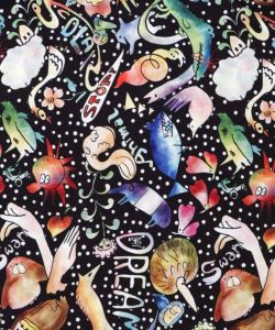 音楽orPOP柄ワンピース-16