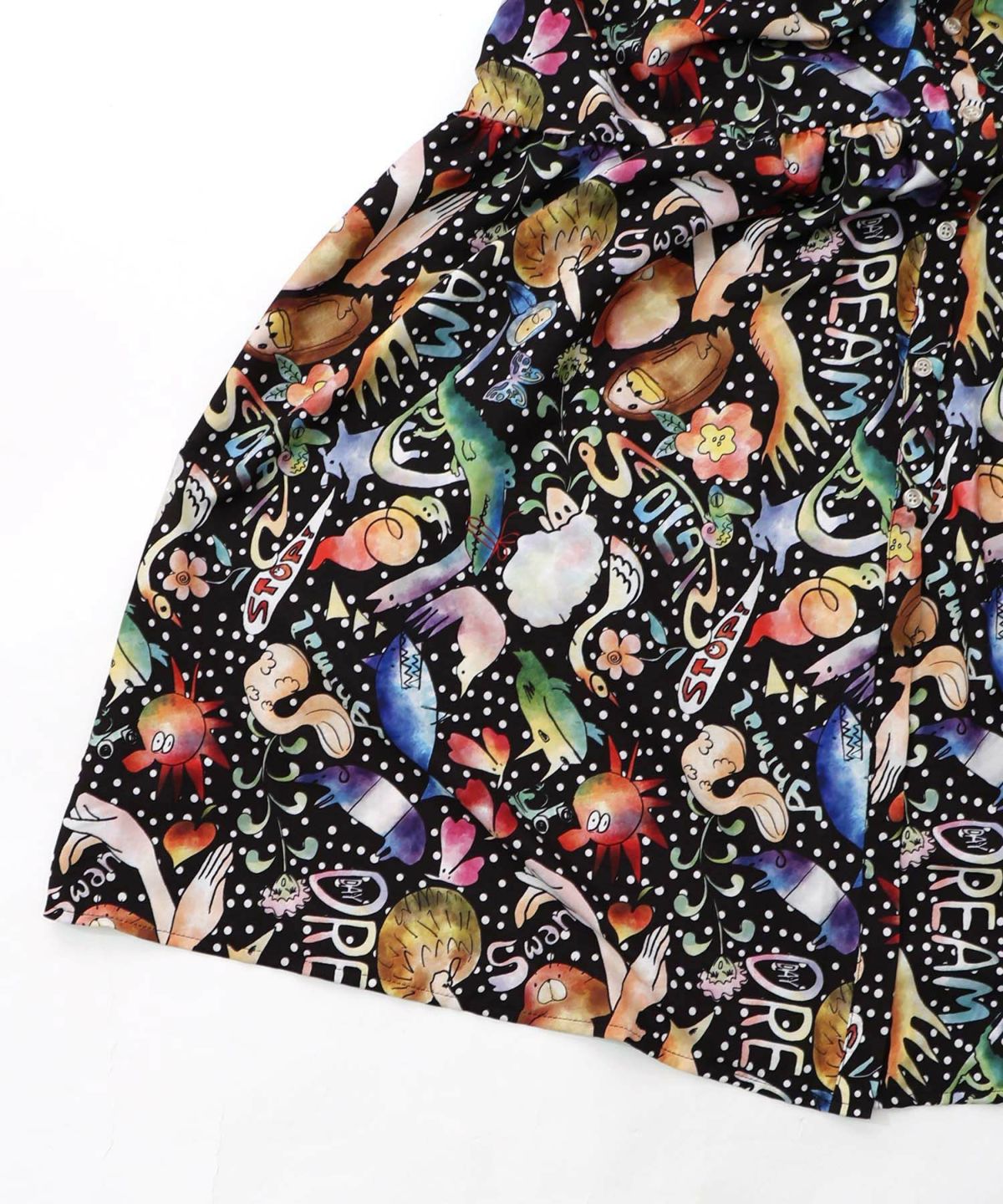 音楽orPOP柄ワンピース-21