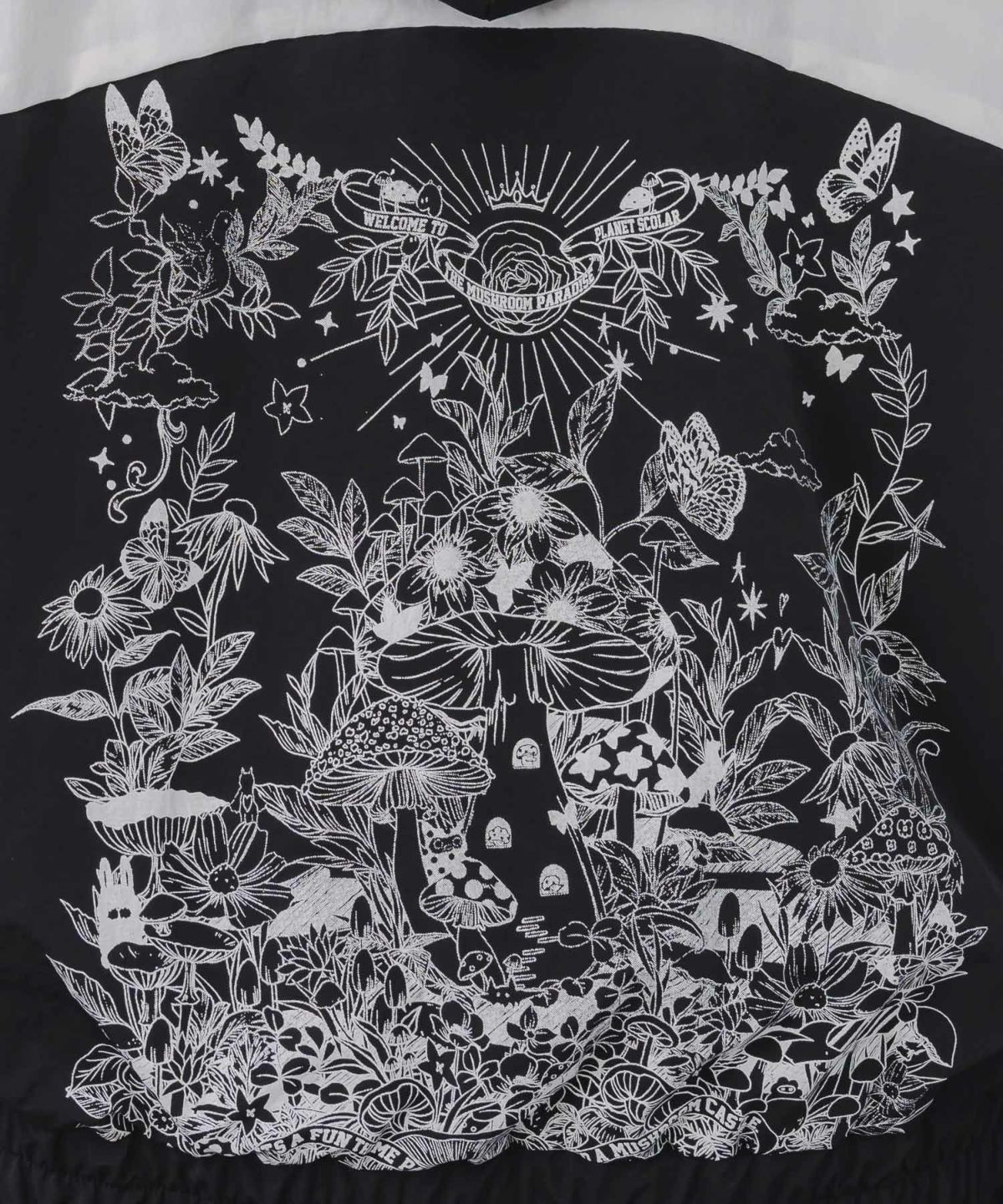 キノコ×レオパード柄リバーシブルブルゾン-6