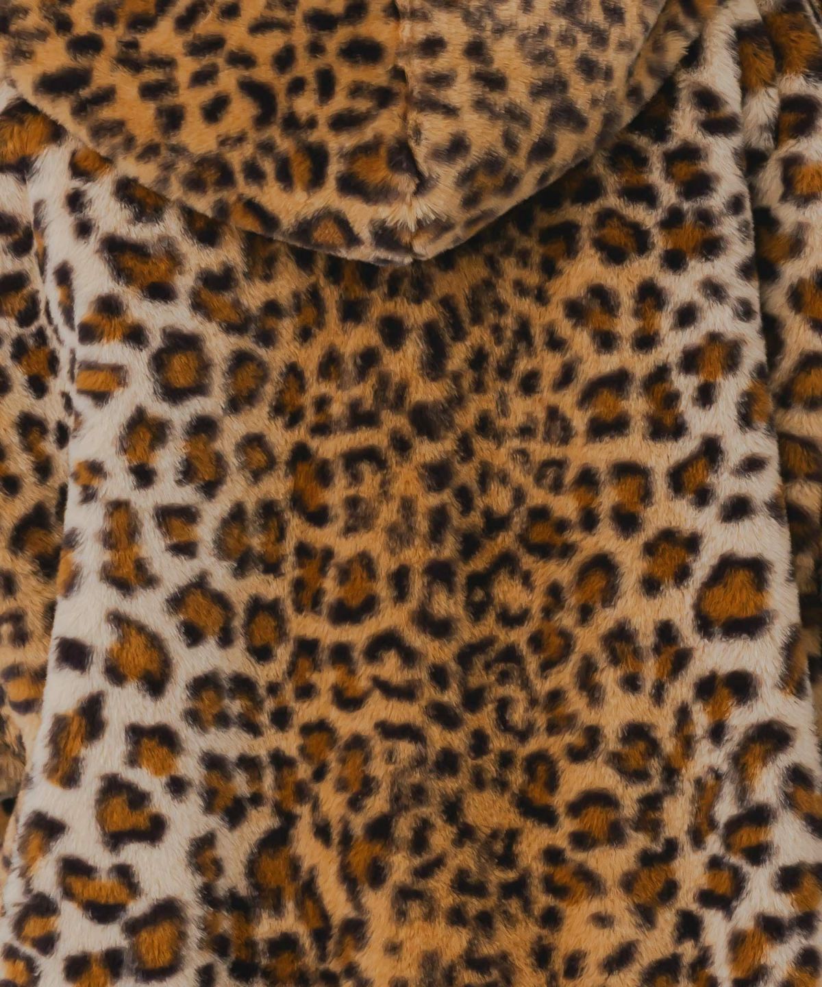 キノコ×レオパード柄リバーシブルブルゾン-11