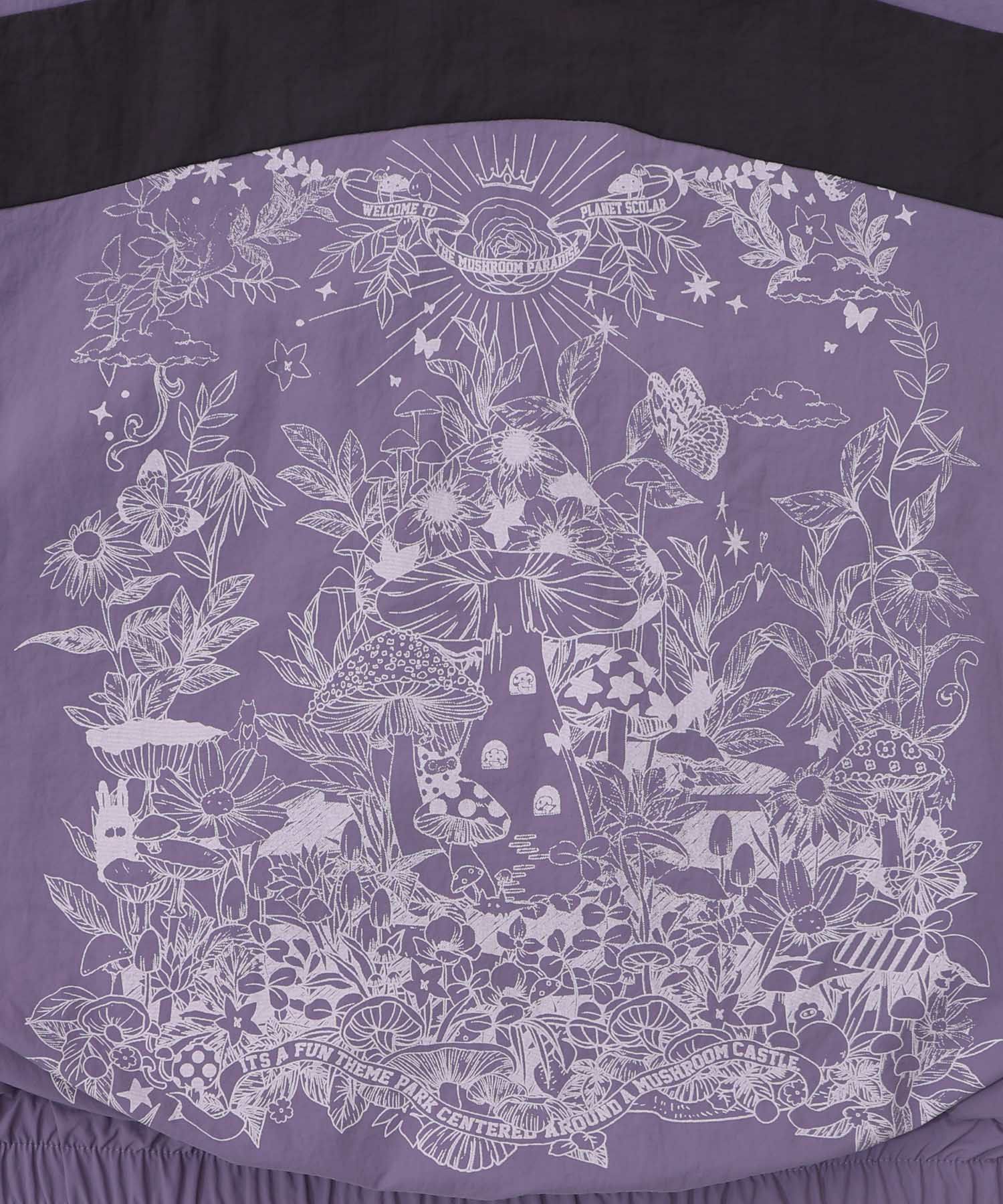 キノコ×レオパード柄リバーシブルブルゾン-23