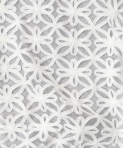 花柄チュール重ねニットブルゾン-10