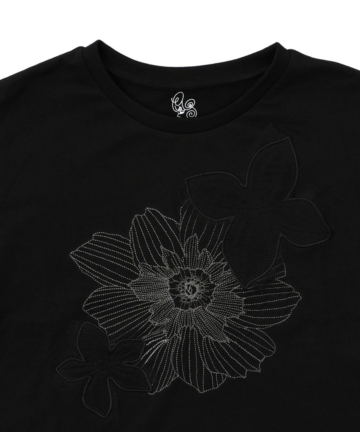 花刺繍アップリケプルオーバー-11