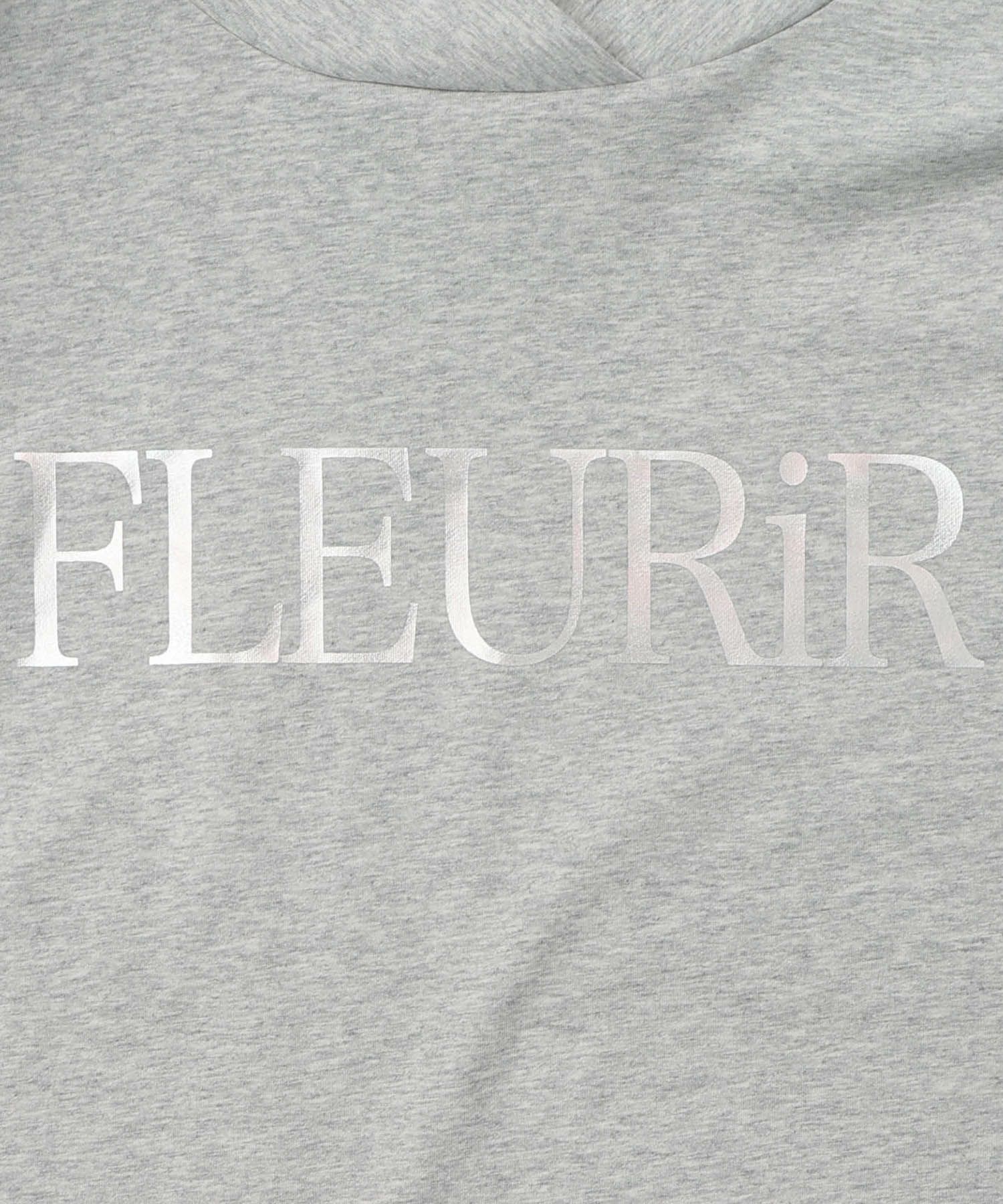 チュールフリル付きフード風プルオーバー-10