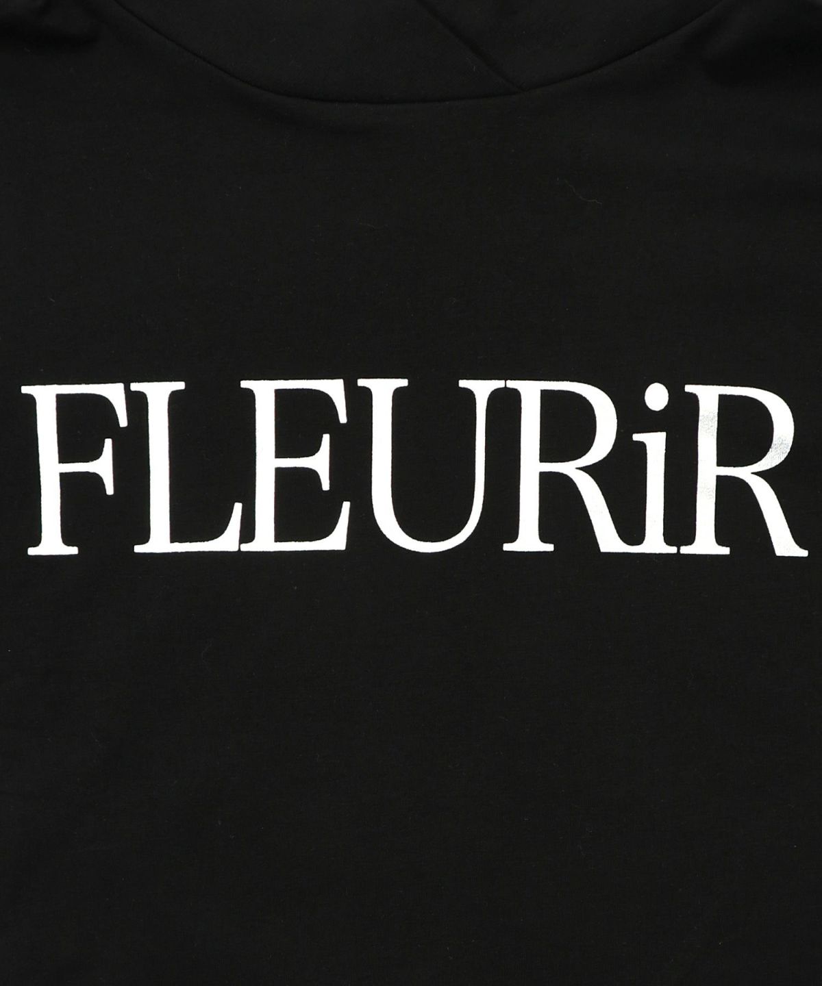 チュールフリル付きフード風プルオーバー-12