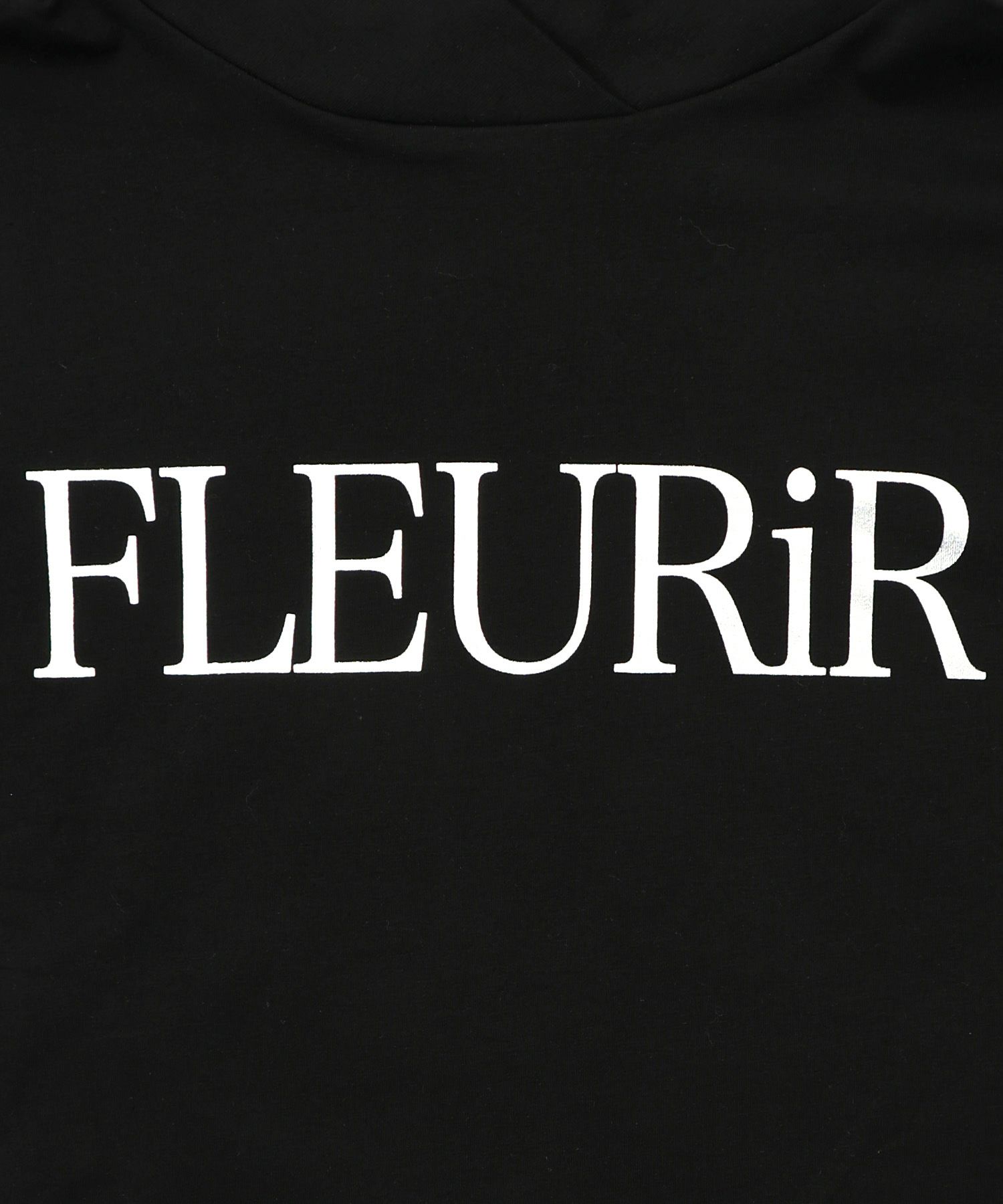 チュールフリル付きフード風プルオーバー-12