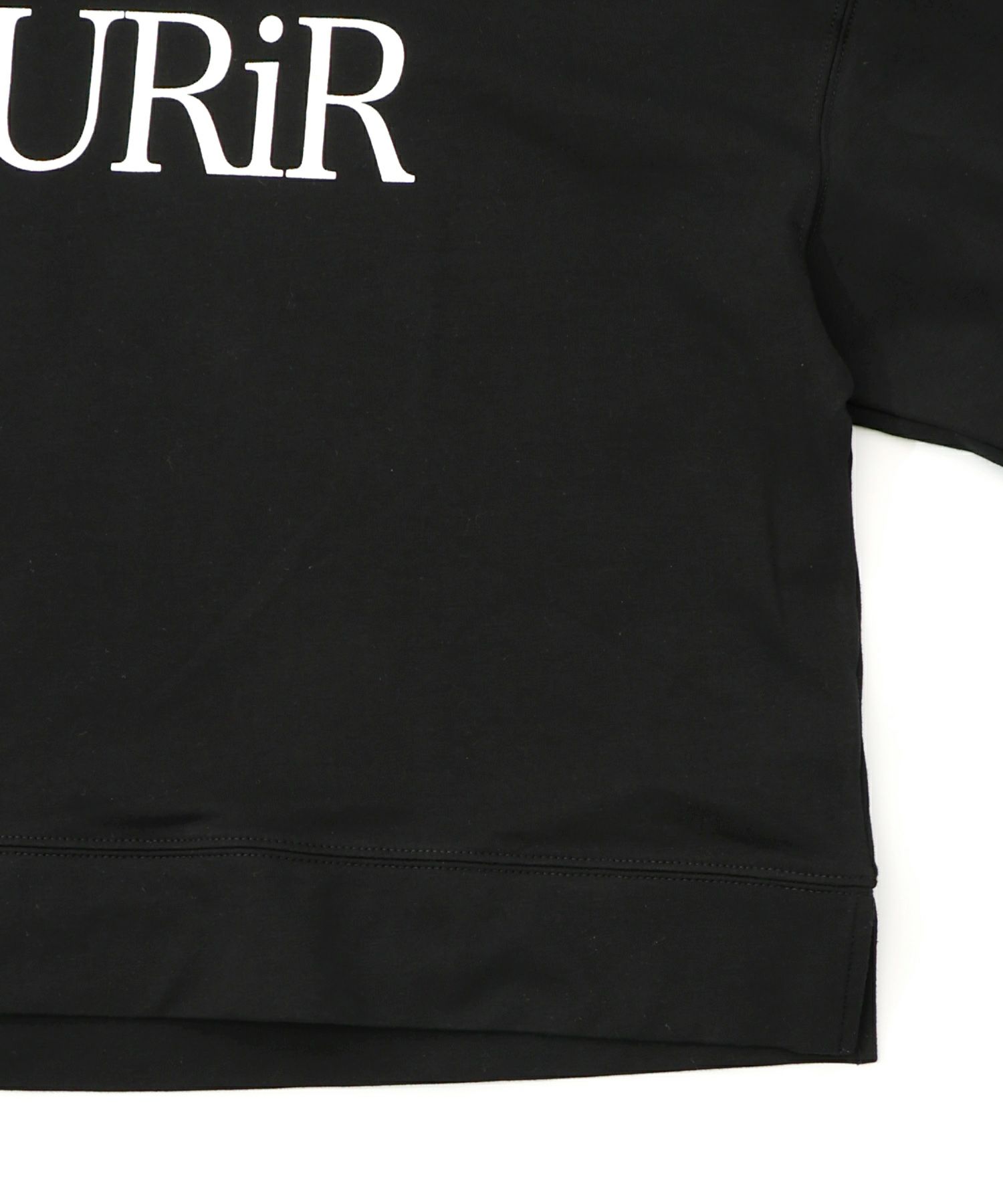 チュールフリル付きフード風プルオーバー-16