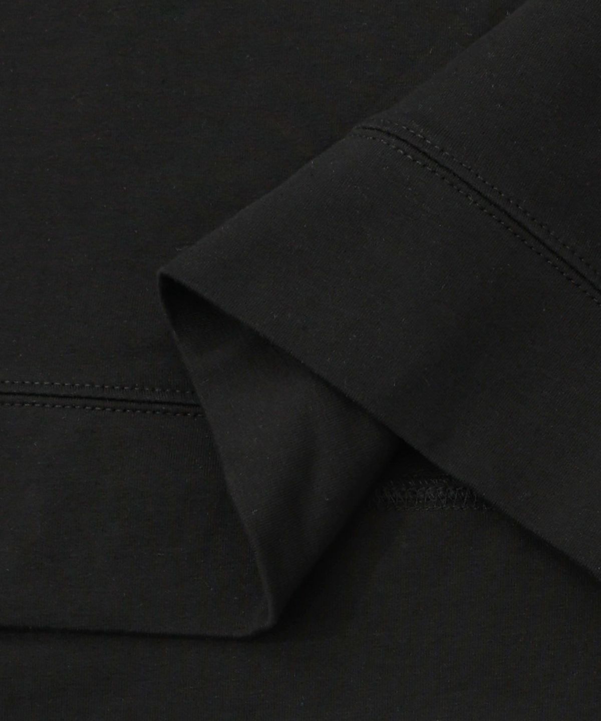 チュールフリル付きフード風プルオーバー-18