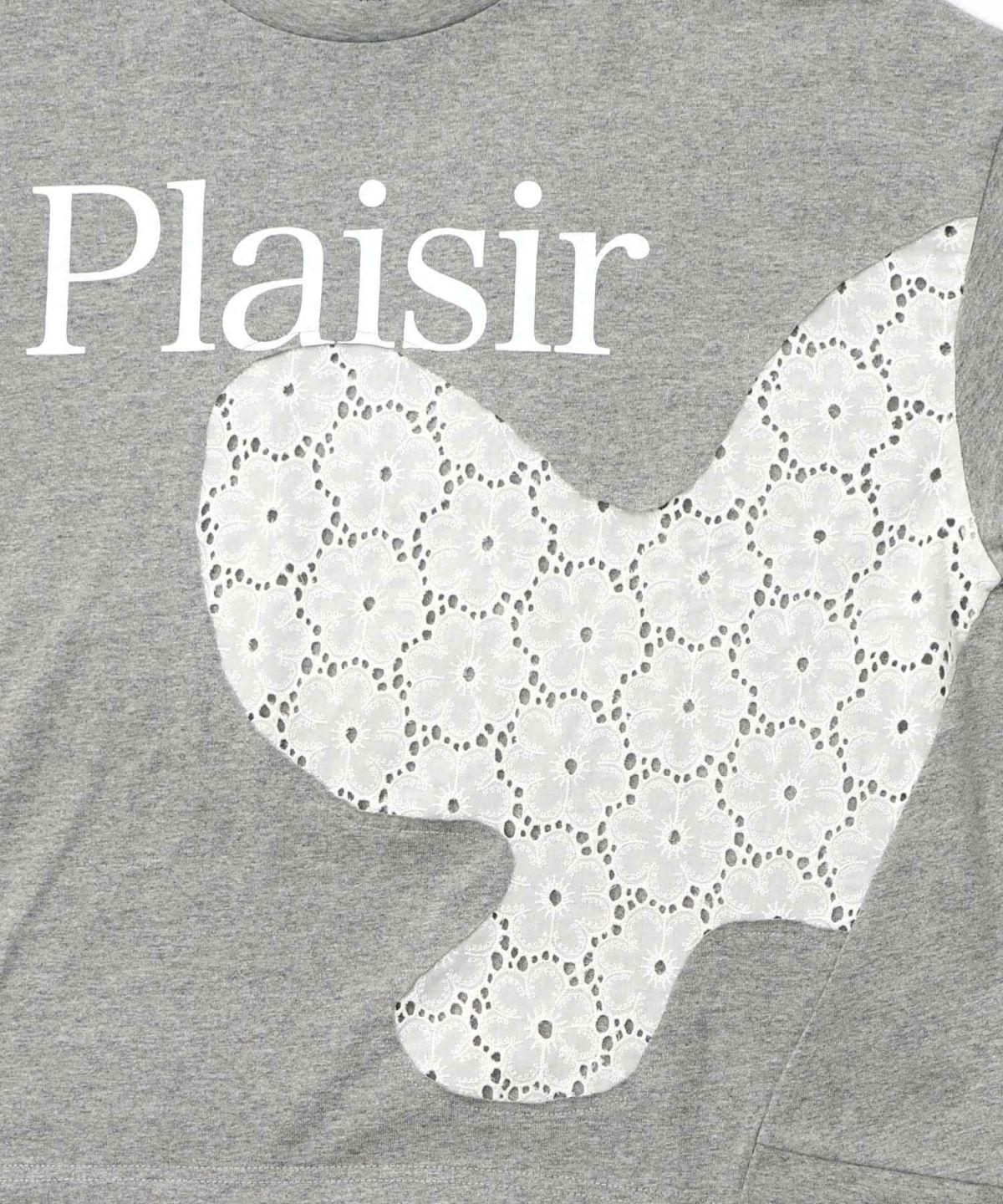 蝶々の綿レース付きプルオーバー-9