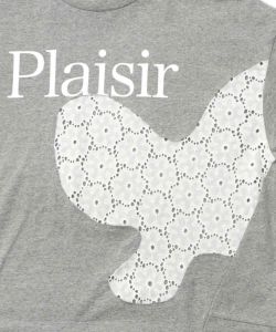 蝶々の綿レース付きプルオーバー-9