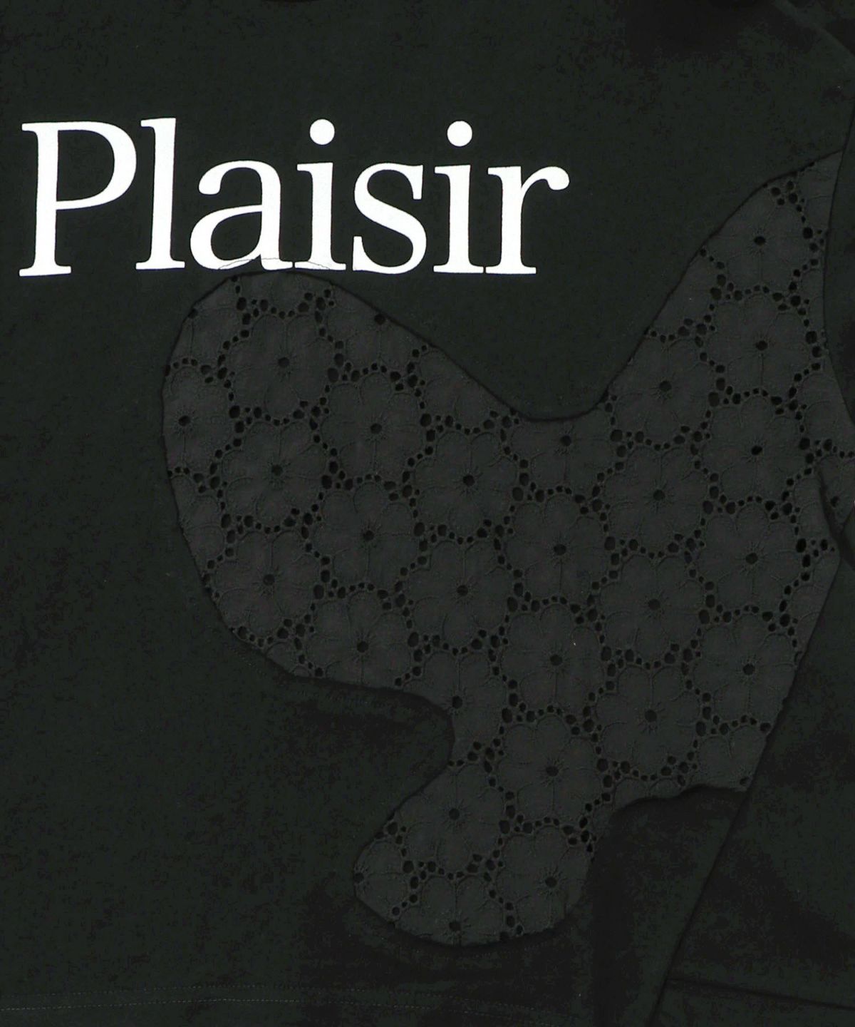 蝶々の綿レース付きプルオーバー-11