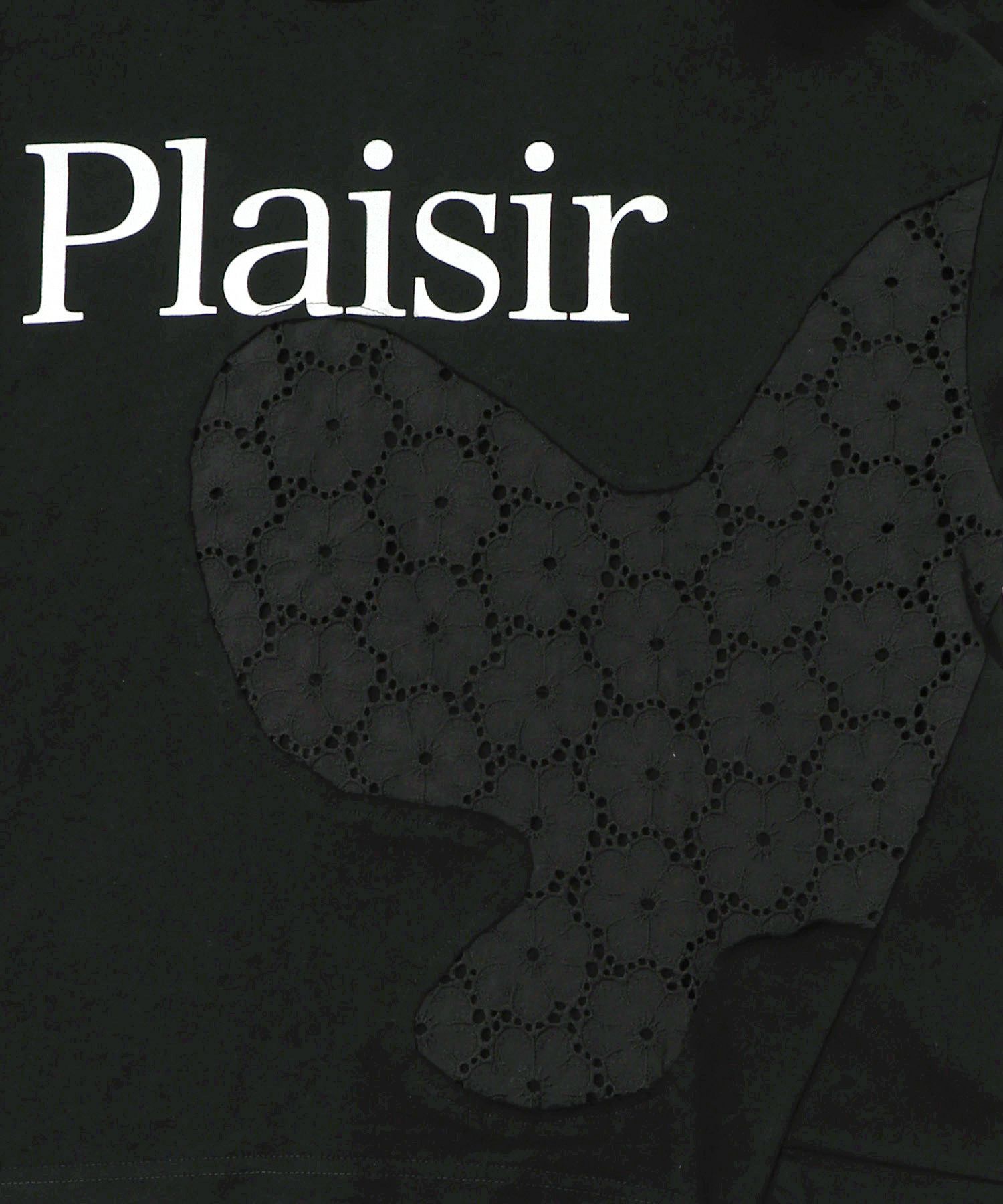 蝶々の綿レース付きプルオーバー-11