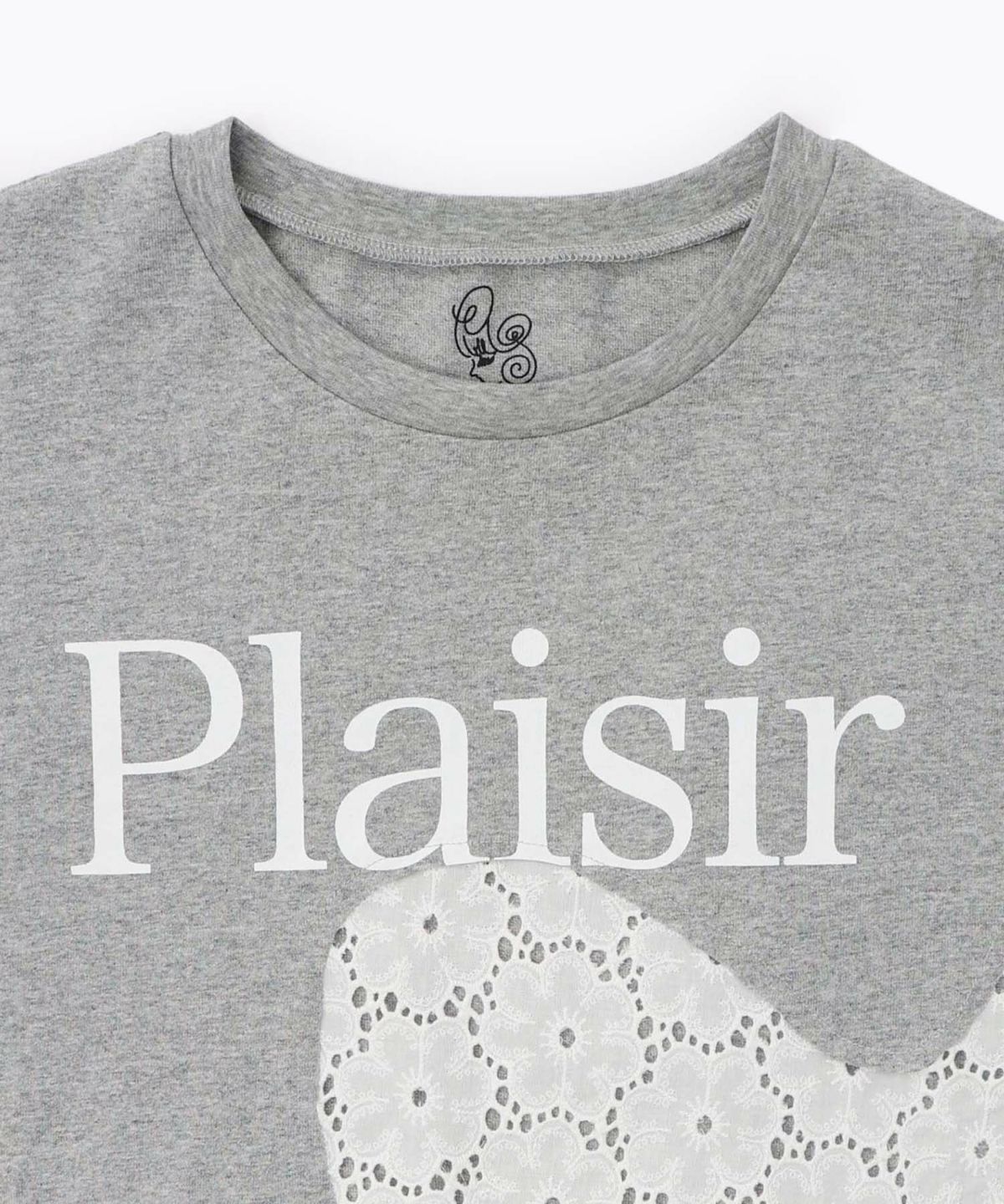 蝶々の綿レース付きプルオーバー-12