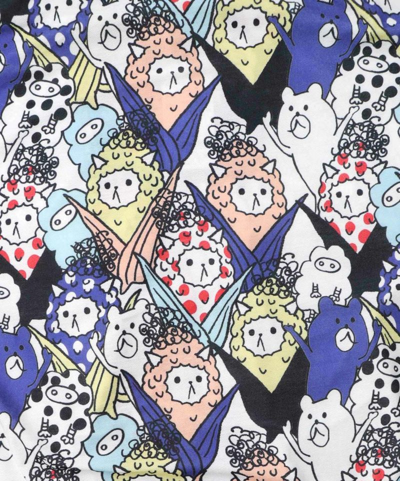 カラフルにゃんもろこし尽くしパーカー-12