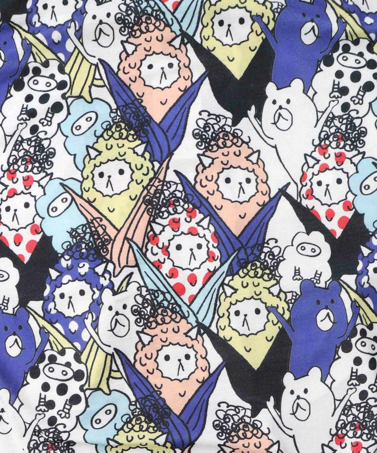 カラフルにゃんもろこし尽くしパーカー-12